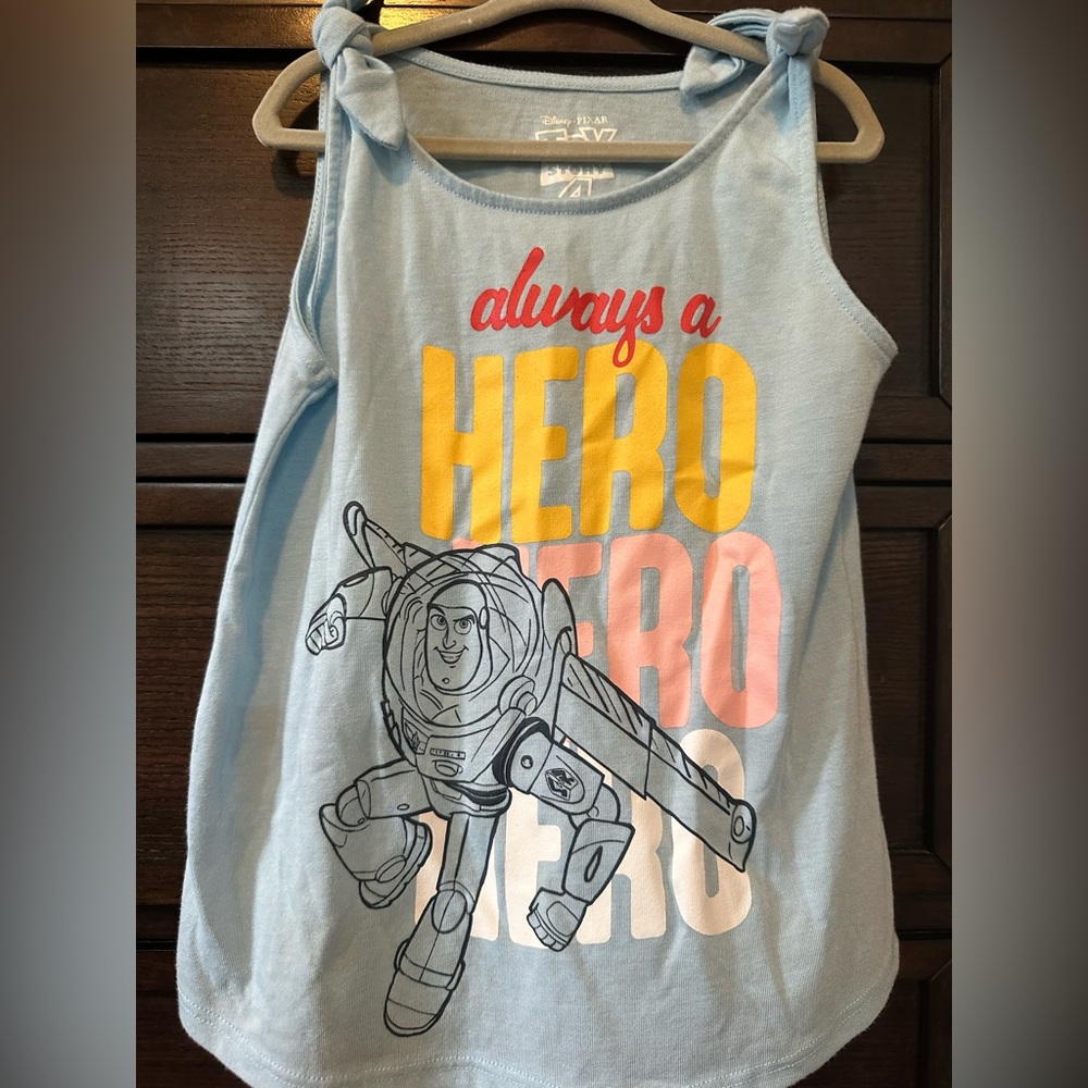Girls Disney Buzz Lightyear tank